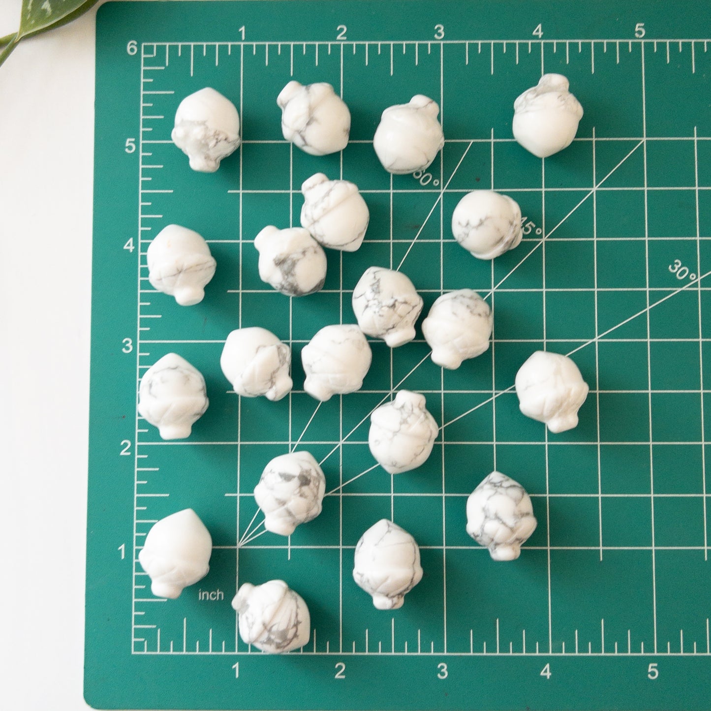 Mini Howlite Acorn