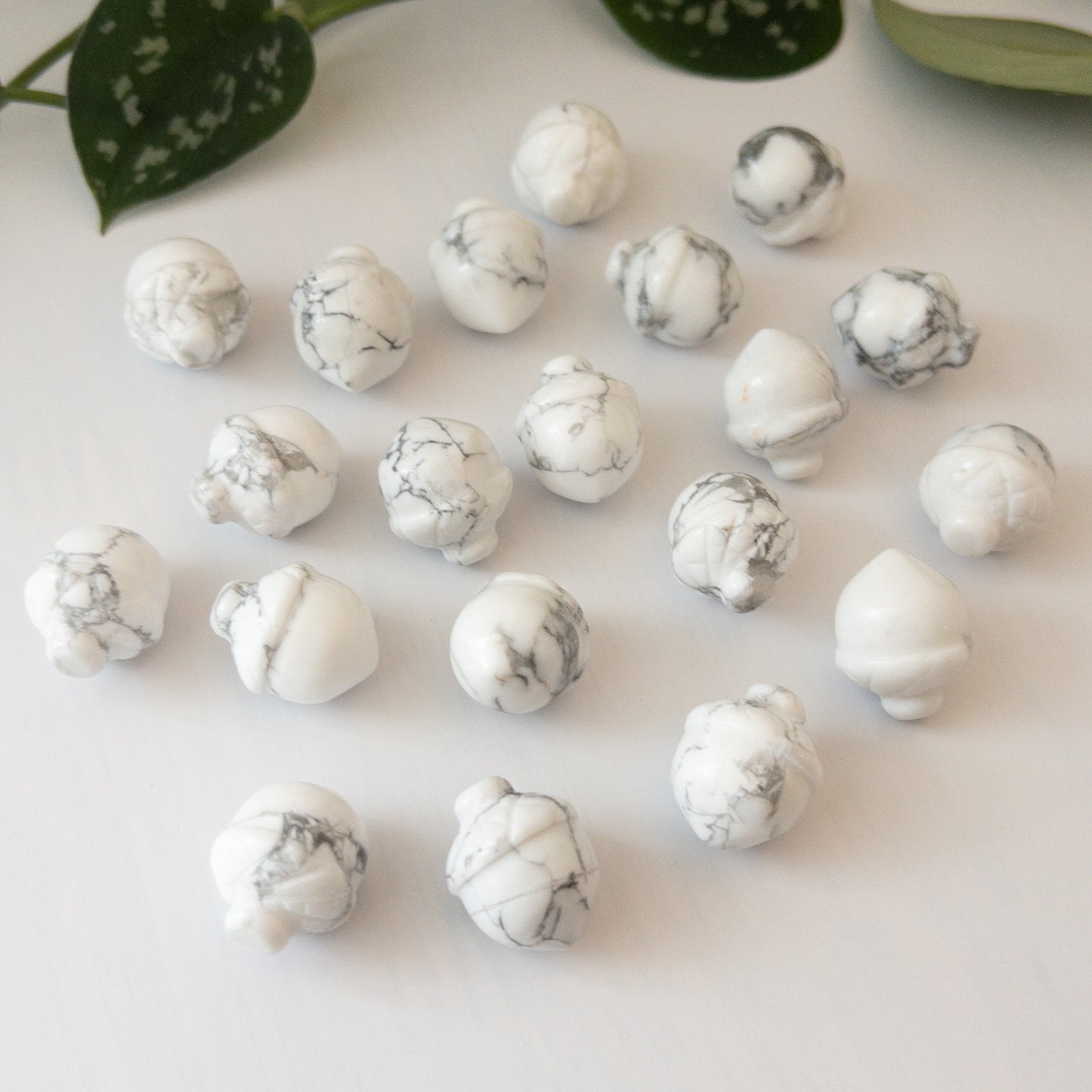 Mini Howlite Acorn