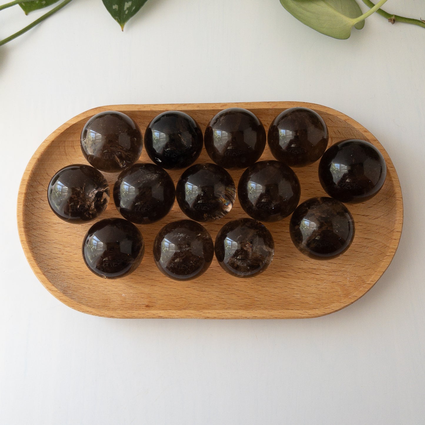 Smoky Quartz Mini Spheres
