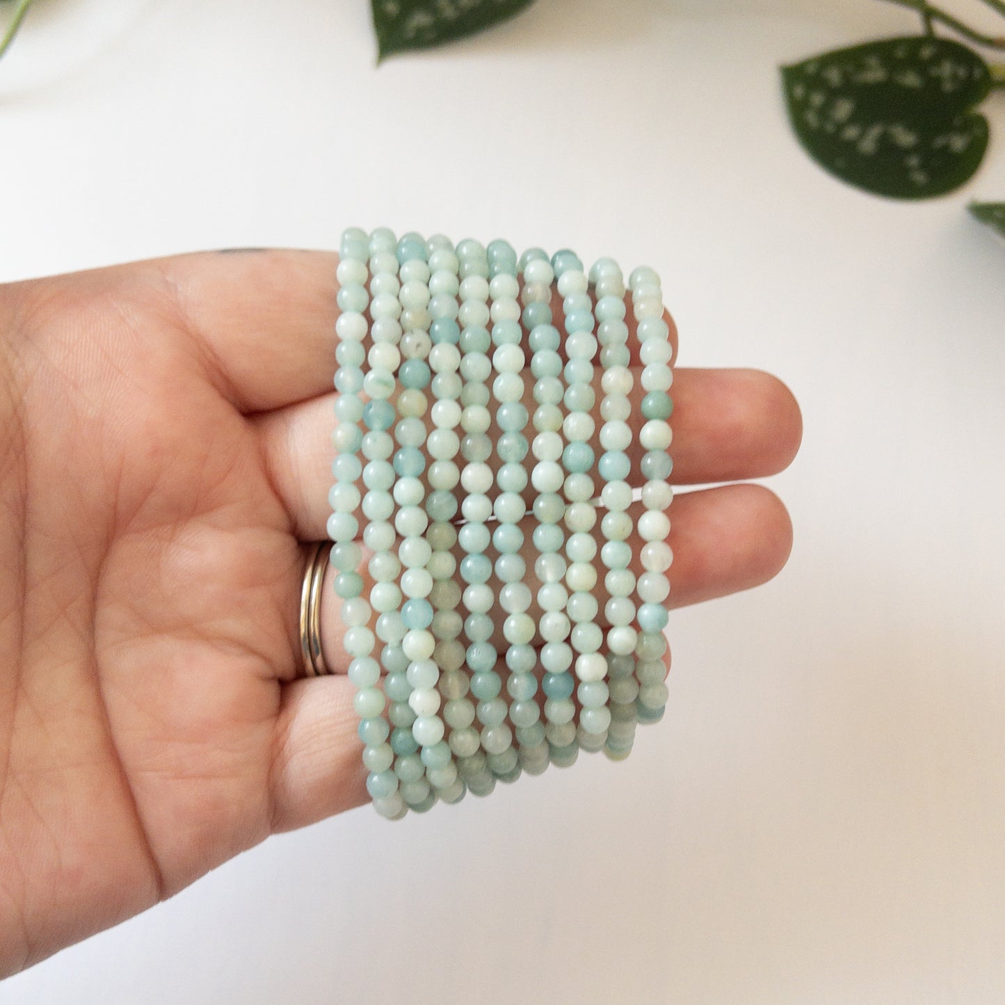 Amazonite Stretch Bracelet (4mm)