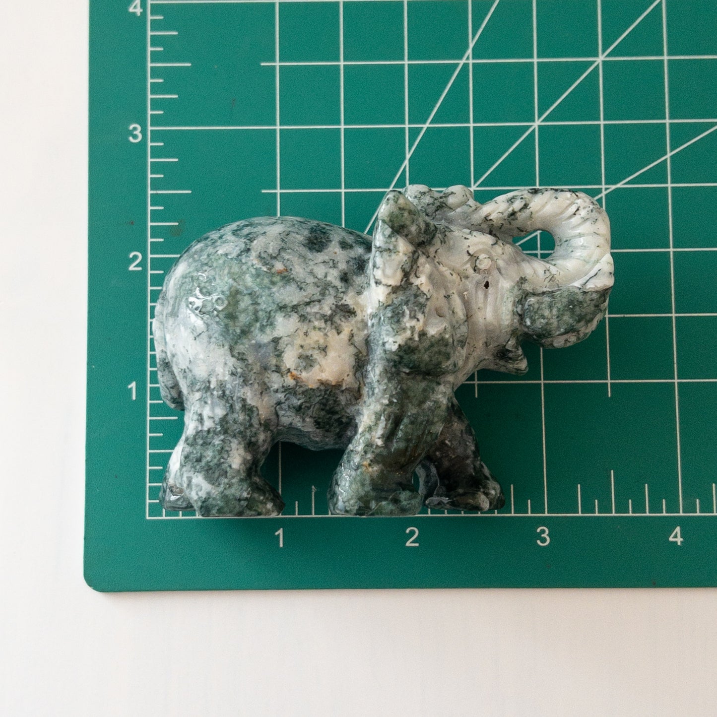 Tree Agate Elephant