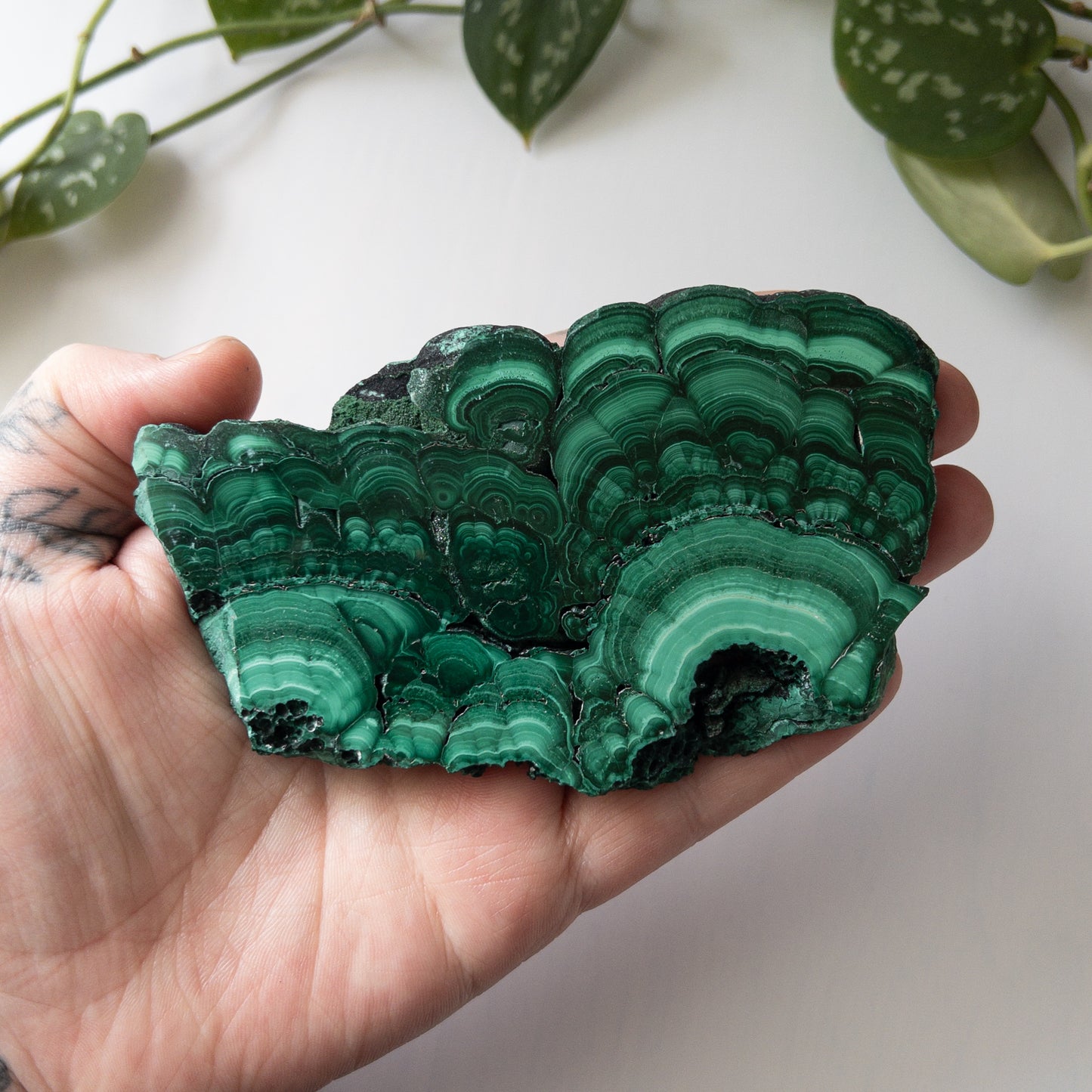 Malachite Slab (A)
