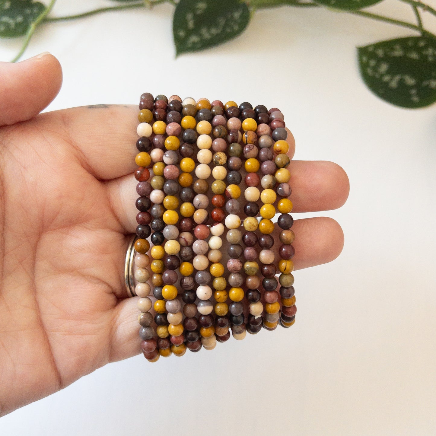 Mookaite Stretch Bracelet (4.5mm)