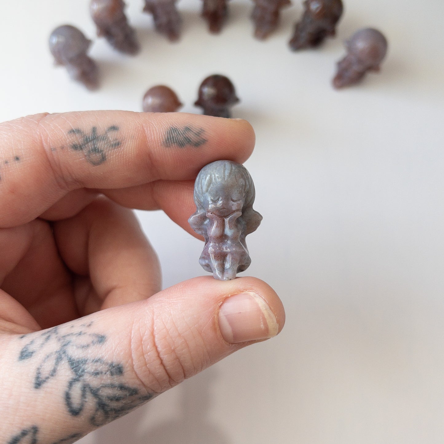 Mini Sea Jasper Angel