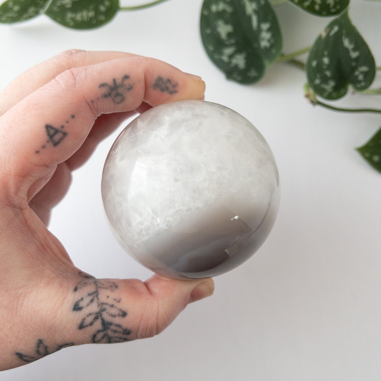 Druzy Agate Sphere (2.58 in.)