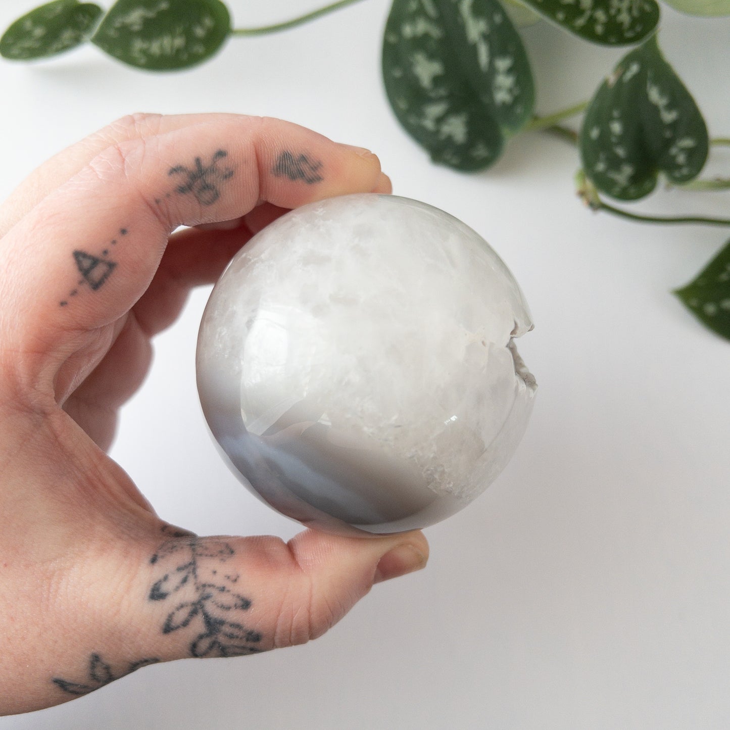 Druzy Agate Sphere (2.58 in.)