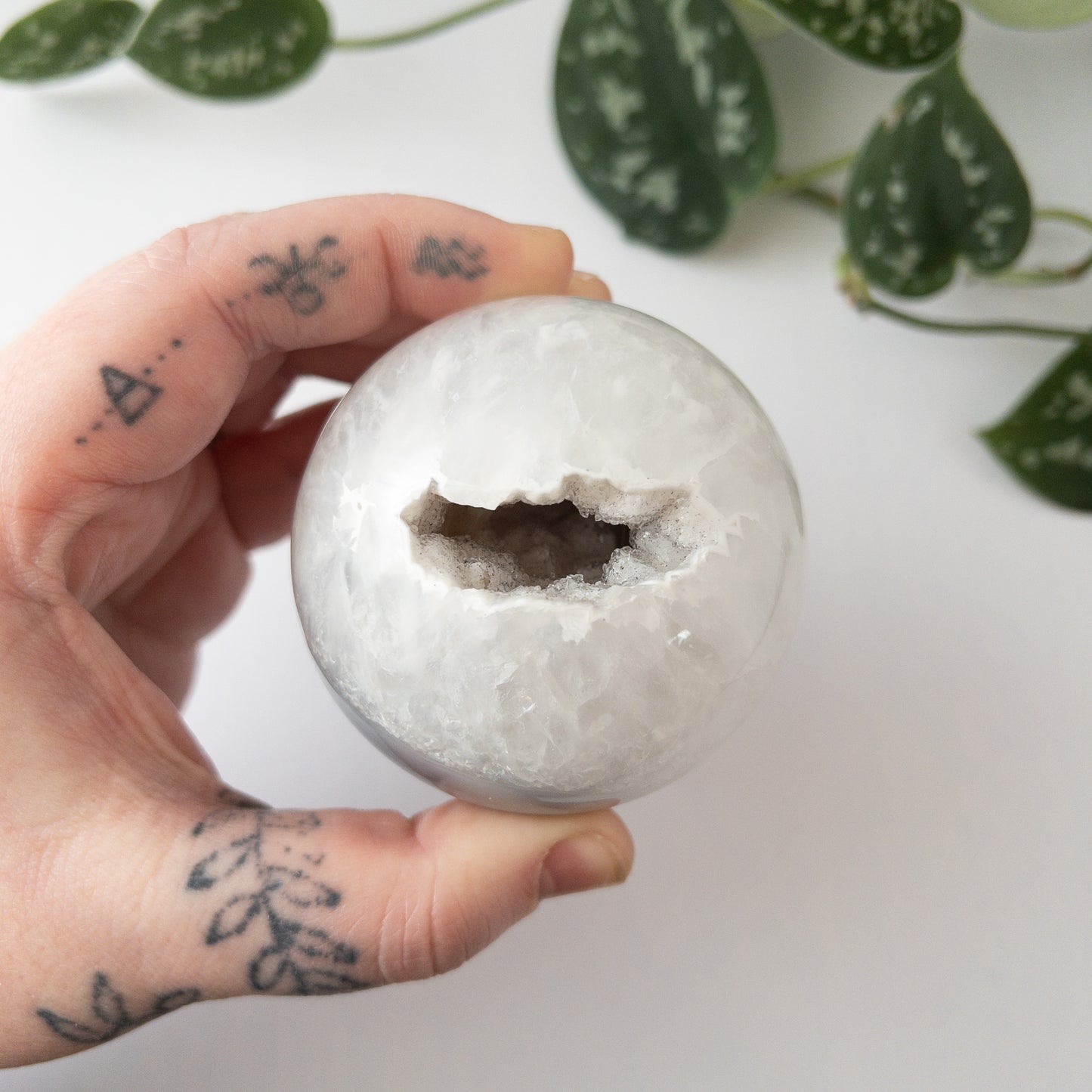 Druzy Agate Sphere (2.58 in.)
