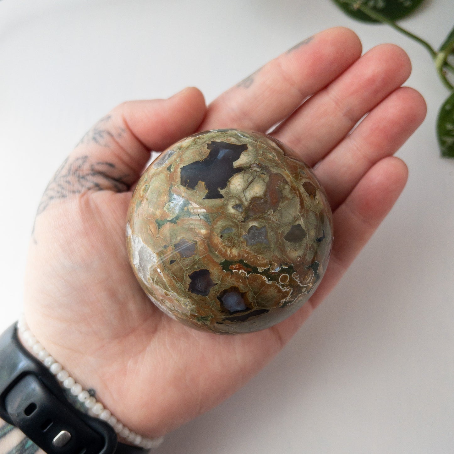 Rainforest Jasper Sphere (2.5 in.)