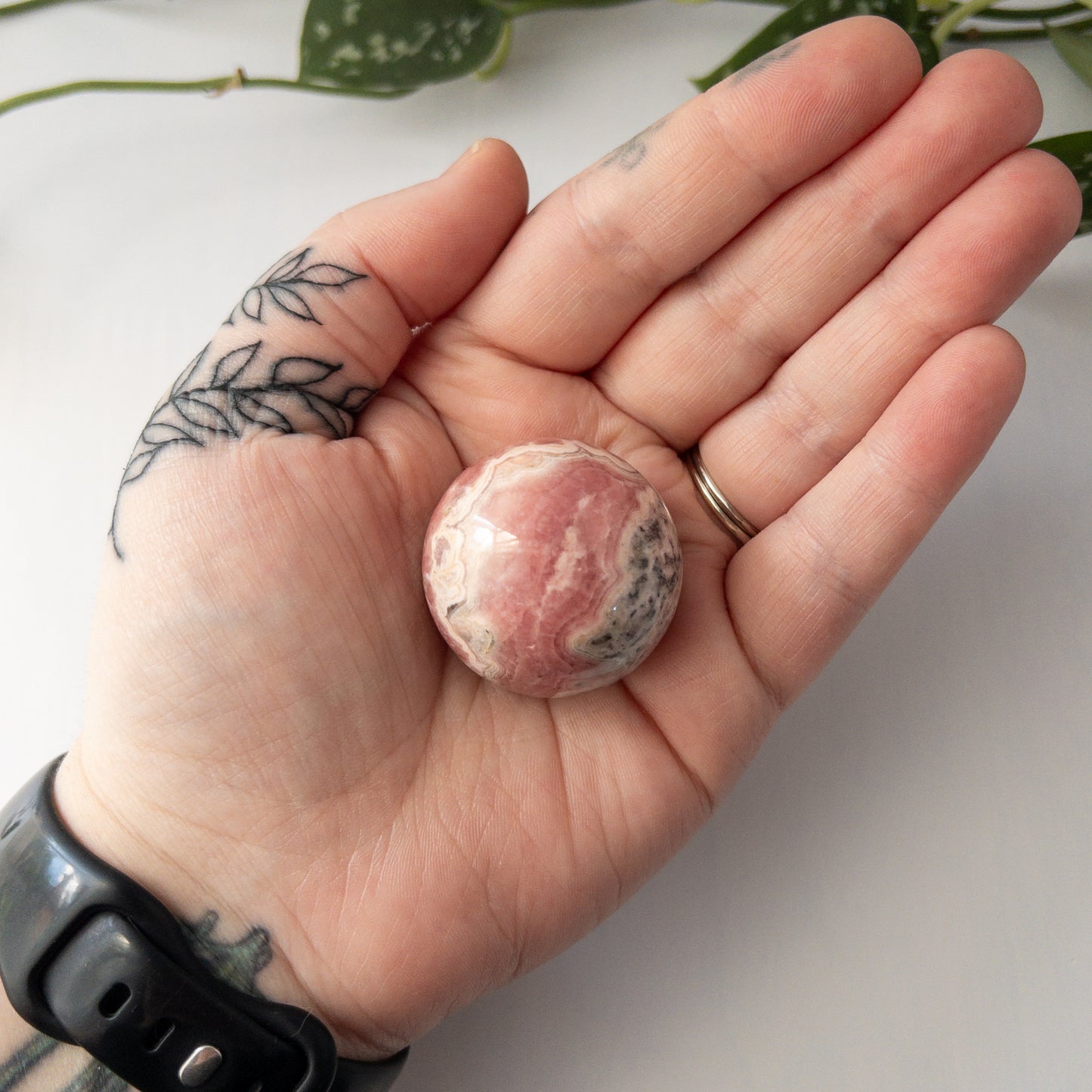 Rhodochrosite Sphere 1.38 in.