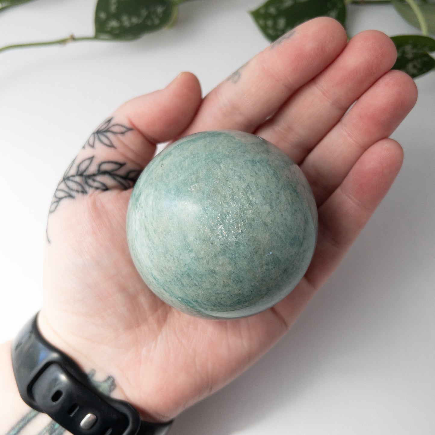 Amazonite Sphere 2.44 in.