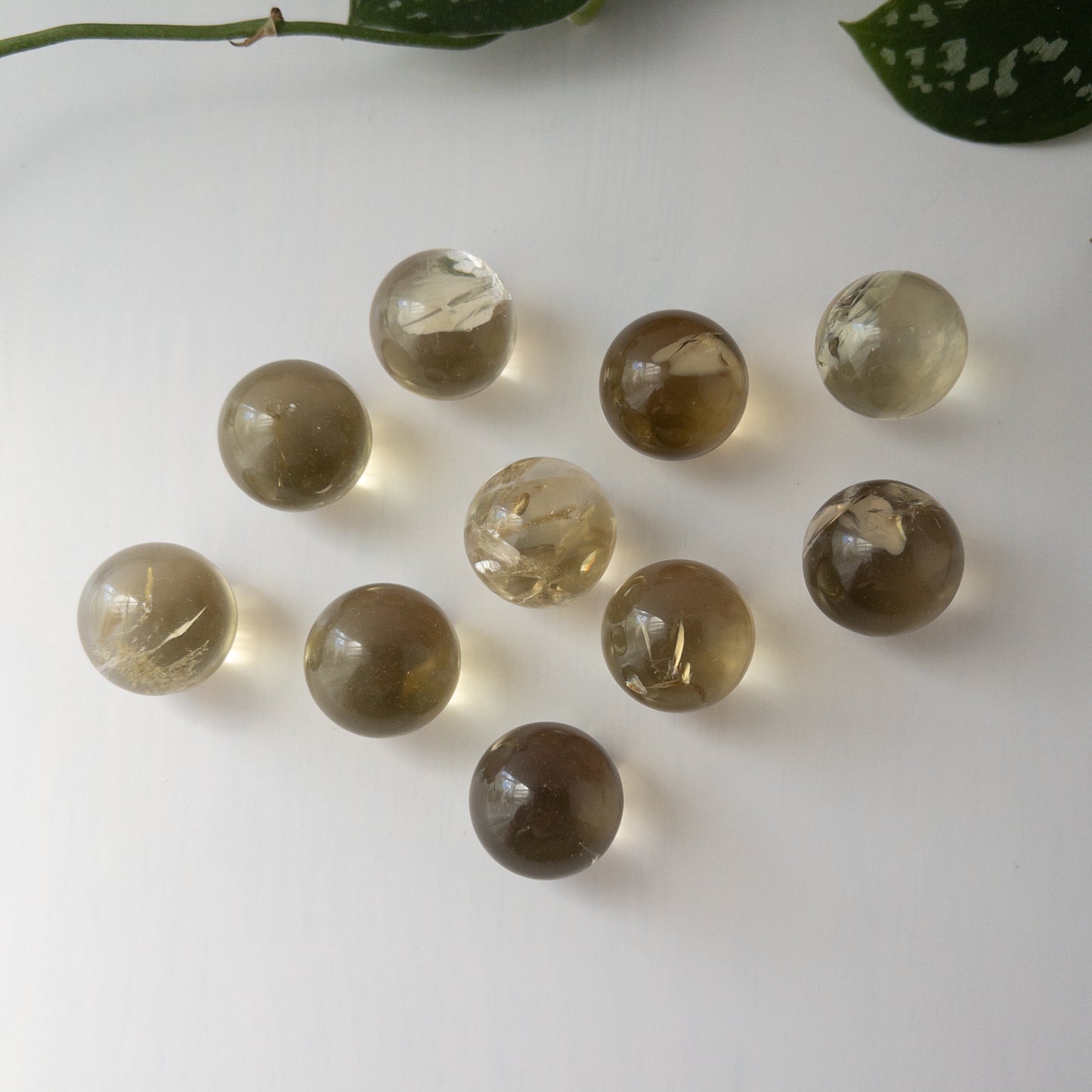Natural Citrine Mini Sphere