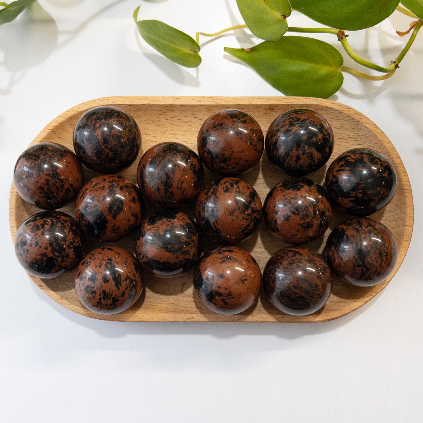 Mahogany Obsidian Mini Sphere