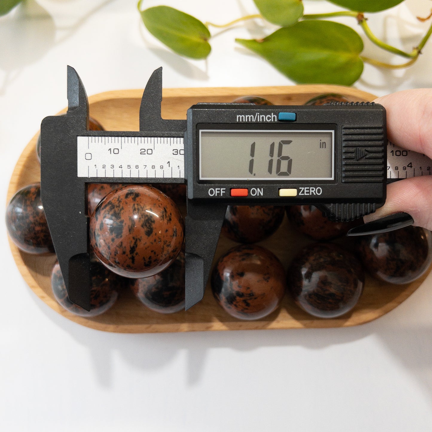 Mahogany Obsidian Mini Sphere