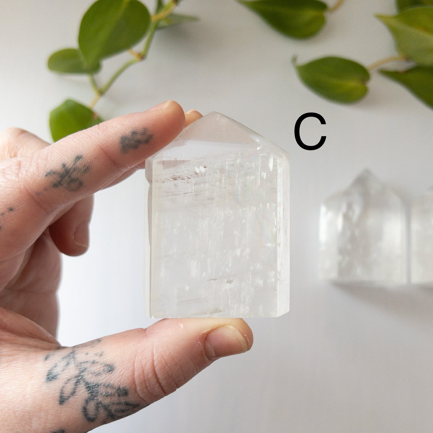 Clear Calcite Towers