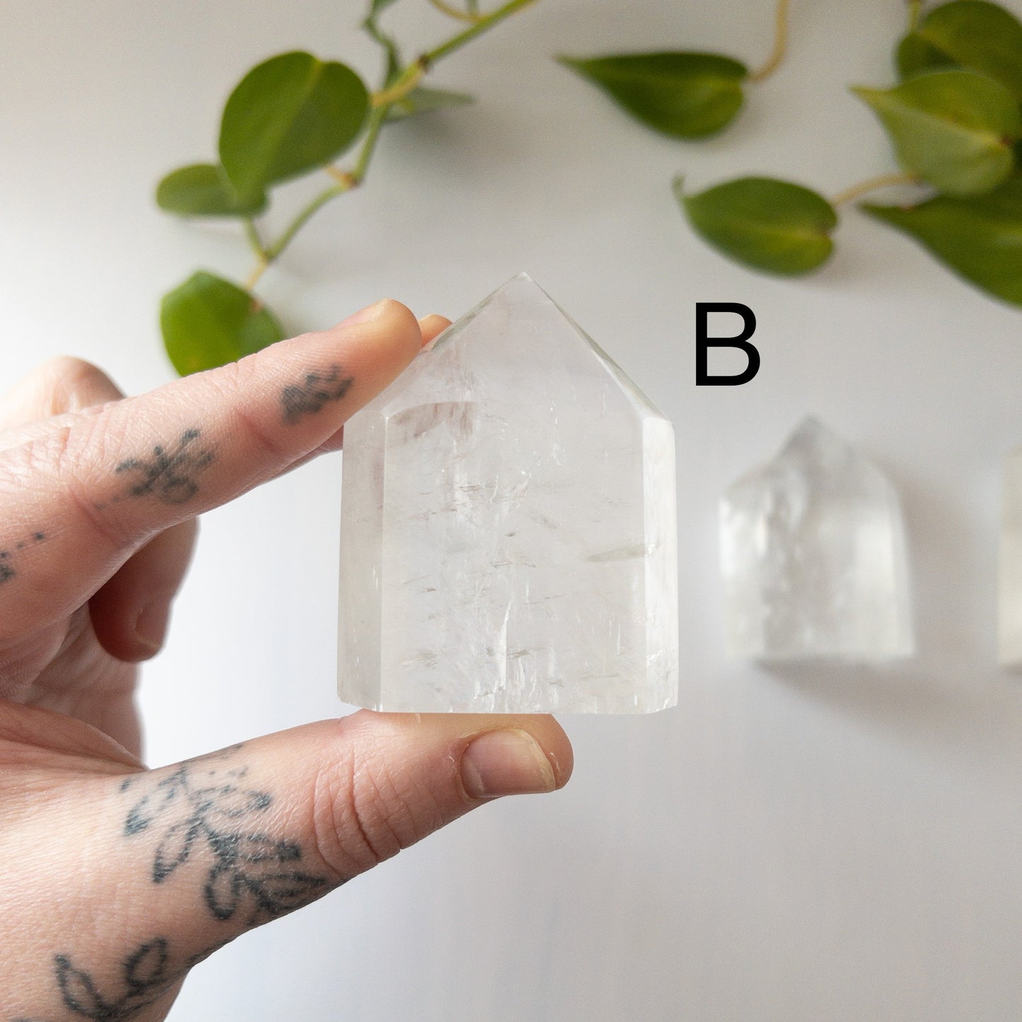 Clear Calcite Towers