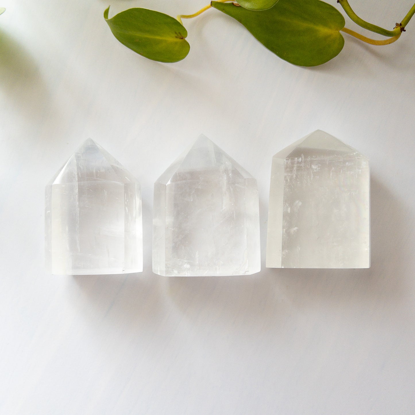 Clear Calcite Towers