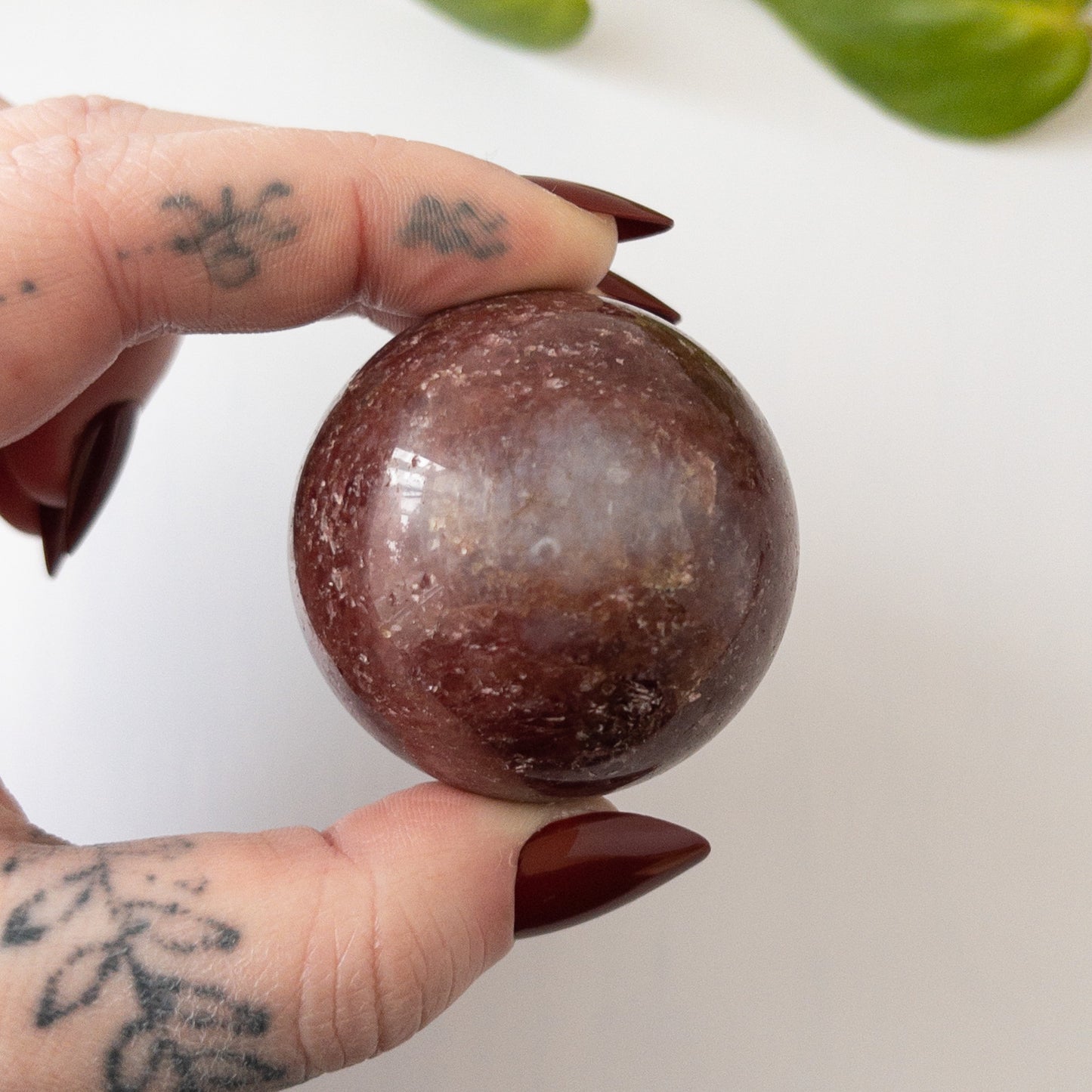 Rhodonite Sphere (1.7 in.)