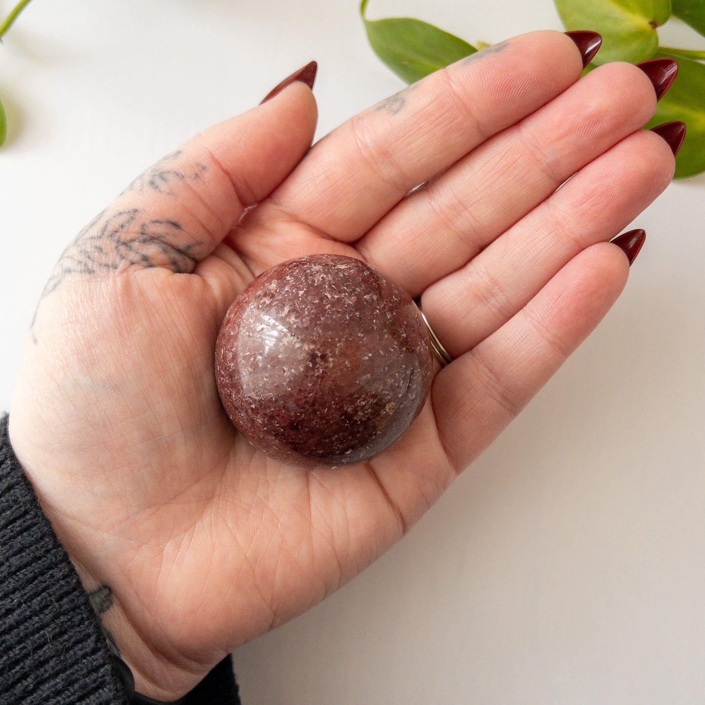 Rhodonite Sphere (1.7 in.)
