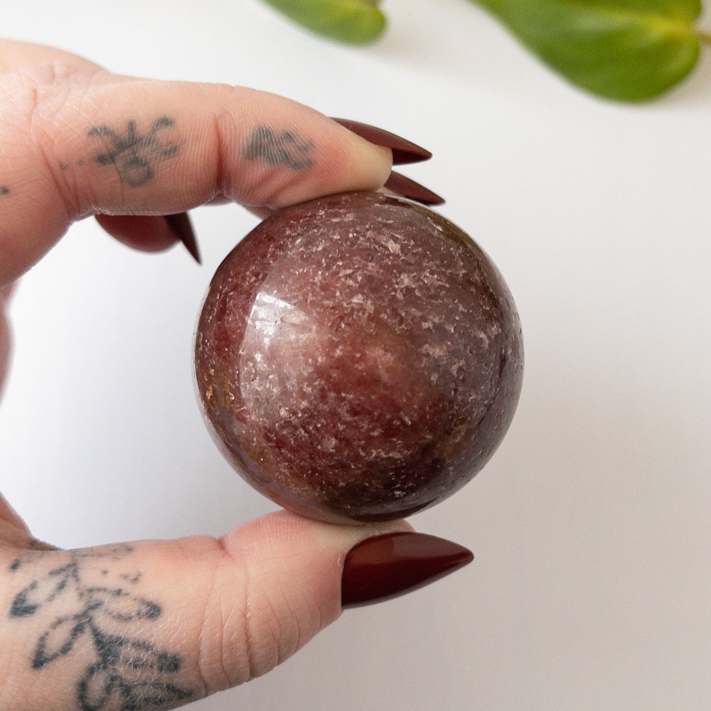 Rhodonite Sphere (1.7 in.)