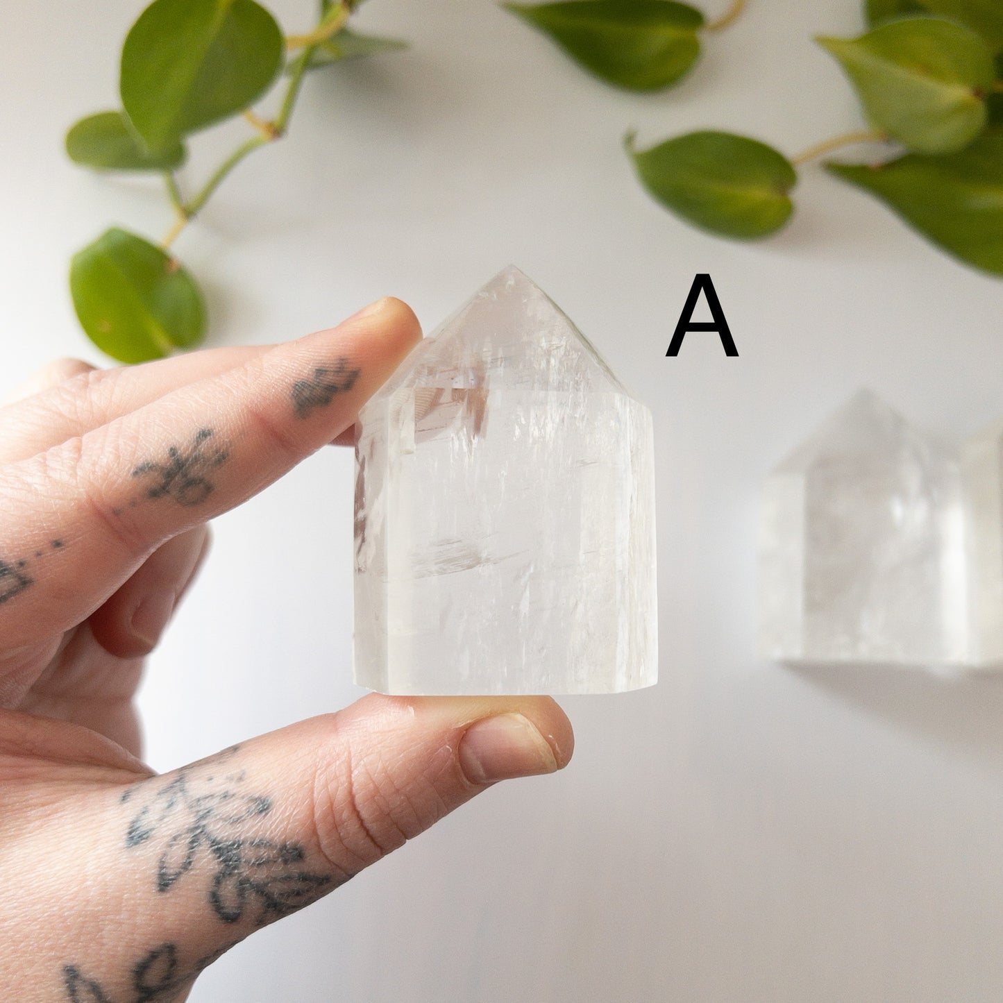 Clear Calcite Towers