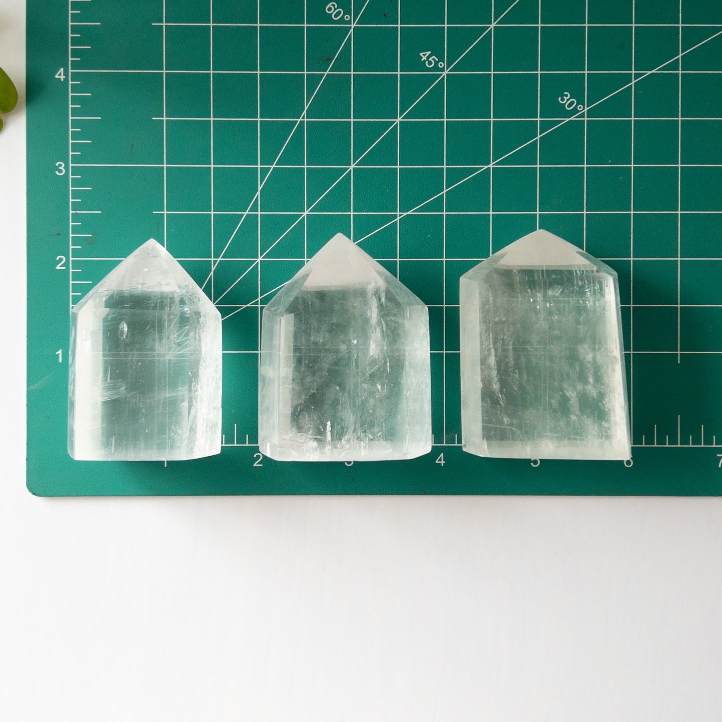 Clear Calcite Towers