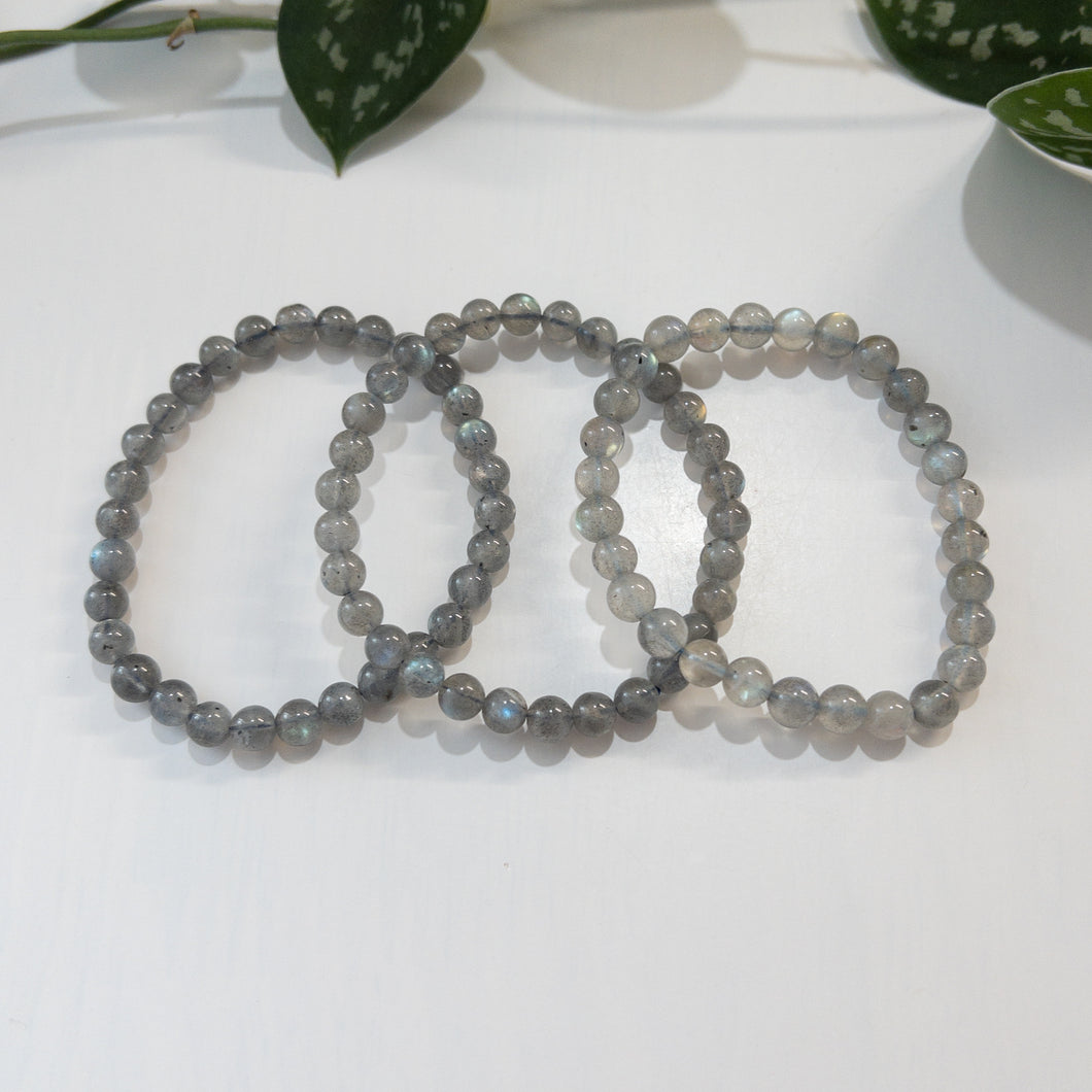 Labradorite Stretch Bracelet (6.5mm)