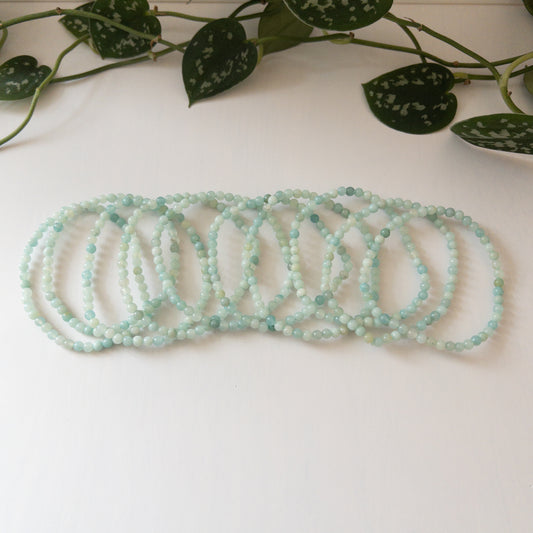 Amazonite Stretch Bracelet (4mm)