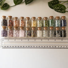 Load image into Gallery viewer, Crystal Chip Bottle - 22 Crystals Available
