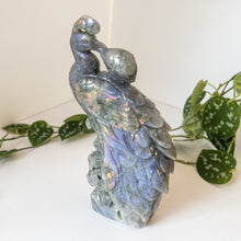 Load image into Gallery viewer, Purple Labradorite Phoenix Breathing Fire
