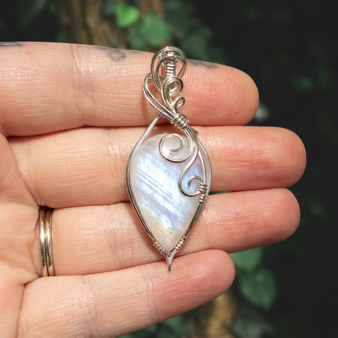 Moonstone .925 Sterling Silver Pendant