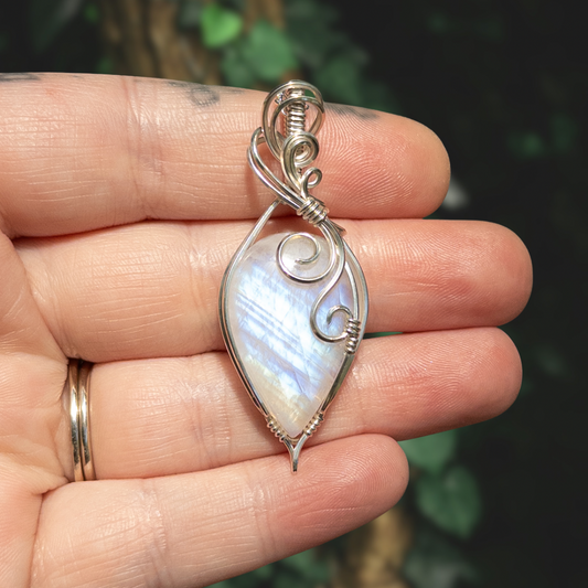 Moonstone .925 Sterling Silver Pendant