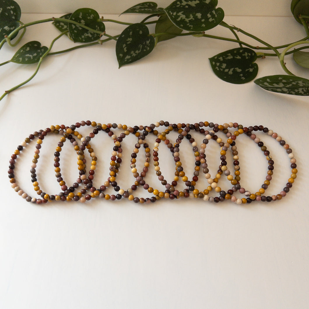 Mookaite Stretch Bracelet (4.5mm)