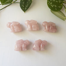 Load image into Gallery viewer, Rose Quartz Rabbits
