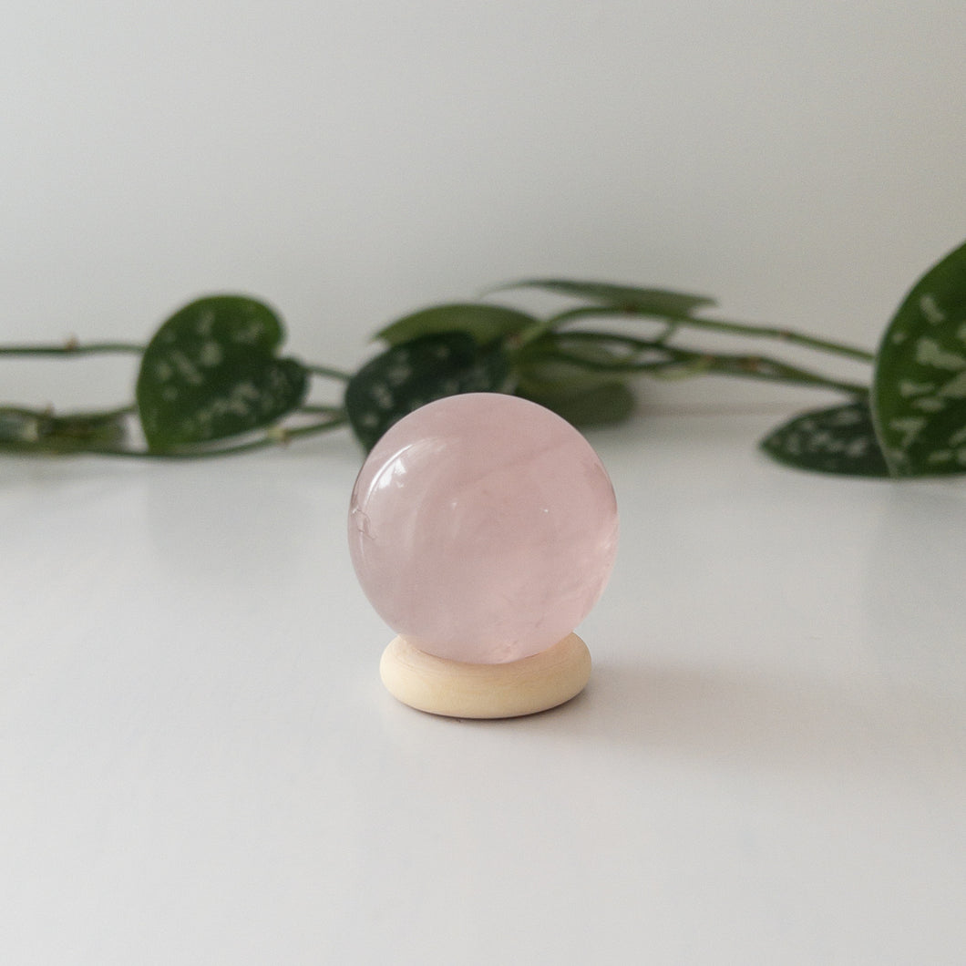 Star Rose Quartz Sphere 1.21 in.