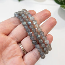 Load image into Gallery viewer, Labradorite Stretch Bracelet (6.5mm)
