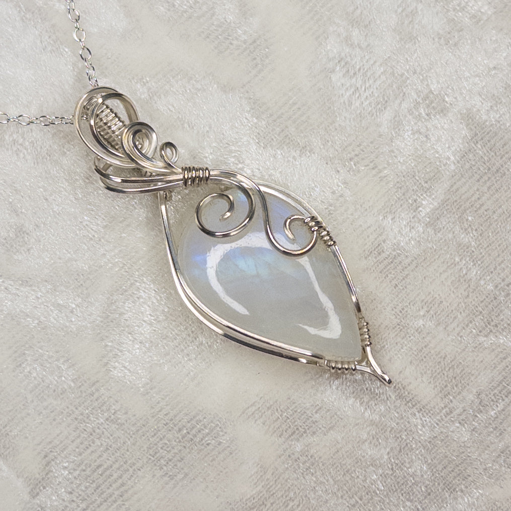 Moonstone .925 Sterling Silver Pendant