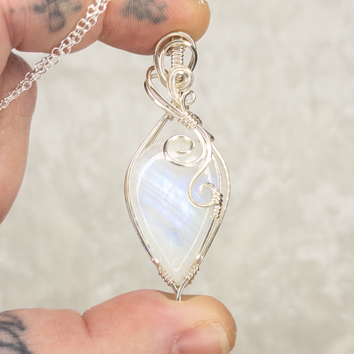 Moonstone .925 Sterling Silver Pendant