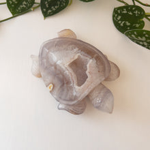 Load image into Gallery viewer, Druzy Agate &amp; Quartz Sea Turtle
