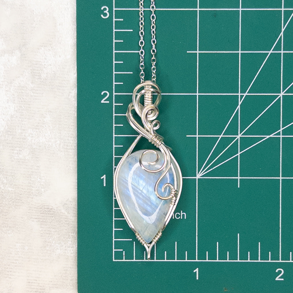 Moonstone .925 Sterling Silver Pendant