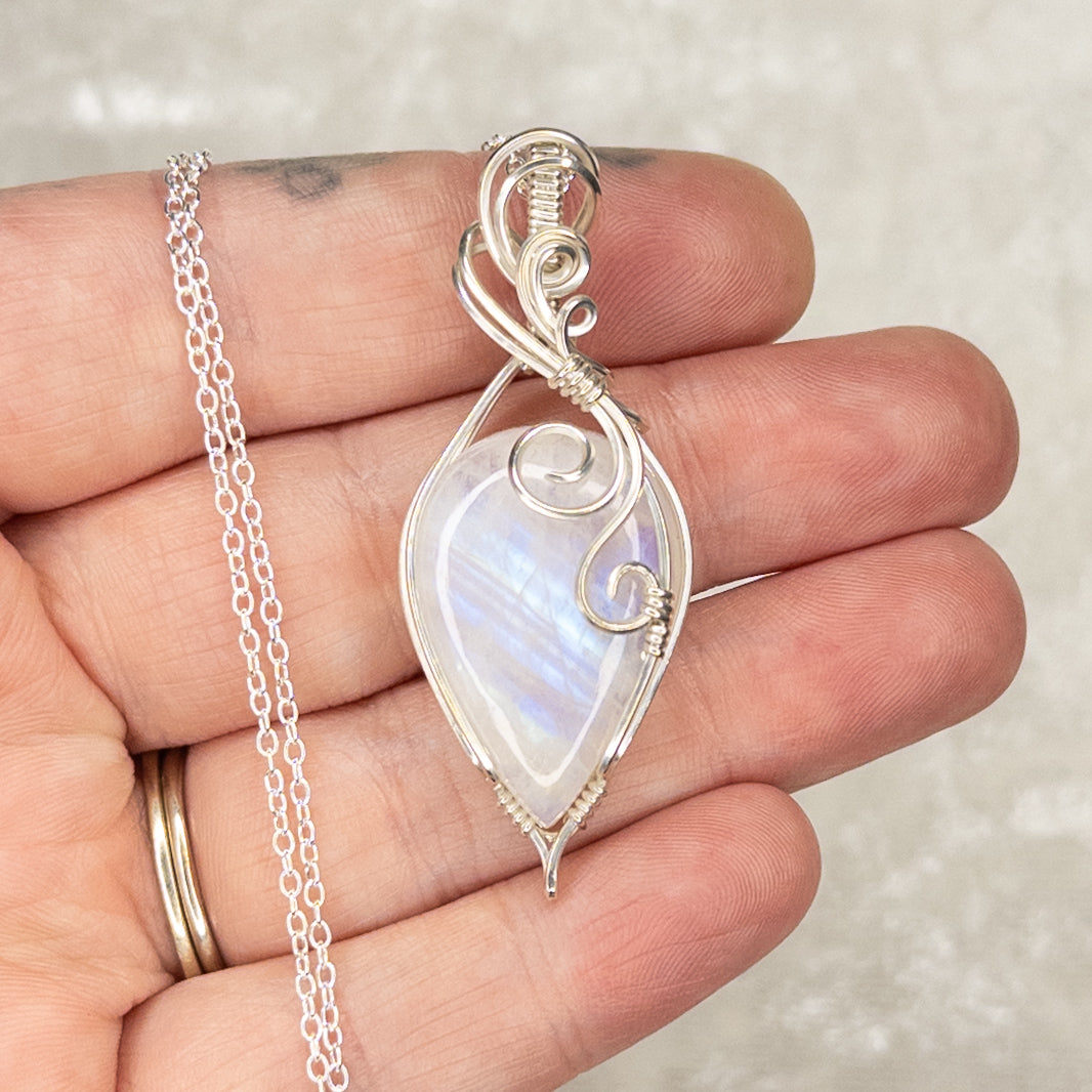 Moonstone .925 Sterling Silver Pendant