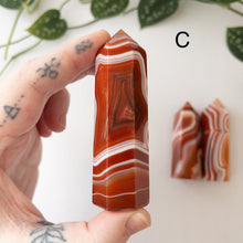 Load image into Gallery viewer, Banded Carnelian Tower
