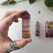 Load image into Gallery viewer, Candy Fluorite Towers (More Pink)
