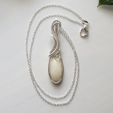 Load image into Gallery viewer, Ethiopian Opal &amp; Sterling Silver Wrapped Pendant
