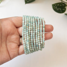 Load image into Gallery viewer, Amazonite Stretch Bracelet (4mm)
