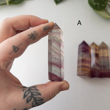 Load image into Gallery viewer, Candy Fluorite Towers (More Pink)
