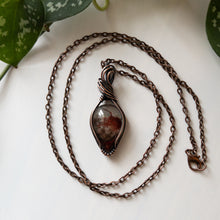 Load image into Gallery viewer, Garden Quartz &amp; Copper Wrapped Pendant
