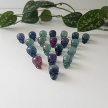 Load image into Gallery viewer, Mini Fluorite Skulls
