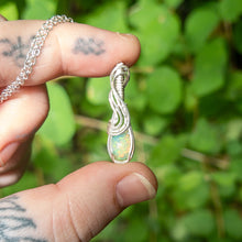 Charger l&#39;image dans la galerie, Seirios - Ethiopian Opal Sterling Silver Wrapped Pendant
