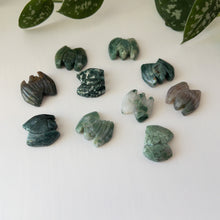 Load image into Gallery viewer, Mini Moss Agate Bat
