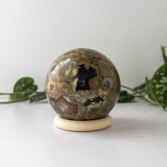 Rainforest Jasper Sphere (2.5 in.)